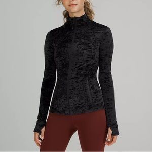 Lululemon Define Jacket Velour in Black